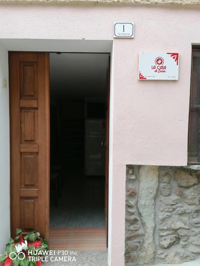 La Casa Di Luisa Apartment Santu Lussurgiu Exterior photo